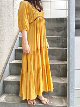 「RIBOU（リボウ）のアイテム」を使った、donさん（レディース・151cm）の夏コーディネート