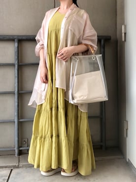 「Teva（テバ）のTeva/テバ/FLATFORM UNIVERSAL（サンダル）」を使った、donさん（レディース・151cm）の春コーディネート