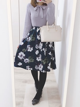 𝕐𝕦𝕜𝕚◡̈*♡さん（レディース・160cm）の春コーディネート