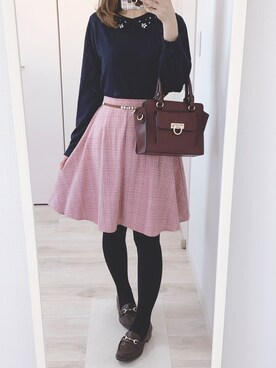 𝕐𝕦𝕜𝕚◡̈*♡さん（レディース・160cm）の春コーディネート