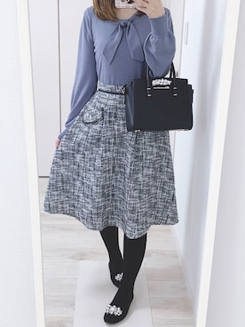 𝕐𝕦𝕜𝕚◡̈*♡さん(レディース・160cm)の春コーディネート