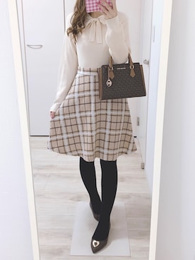 𝕐𝕦𝕜𝕚◡̈*♡さん（レディース・160cm）の冬コーディネート
