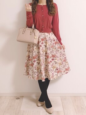 「allamanda」｜𝕐𝕦𝕜𝕚◡̈*♡さん（レディース・160cm）の冬コーディネート