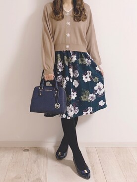 「allamanda」｜𝕐𝕦𝕜𝕚◡̈*♡さん（レディース・160cm）の春コーディネート