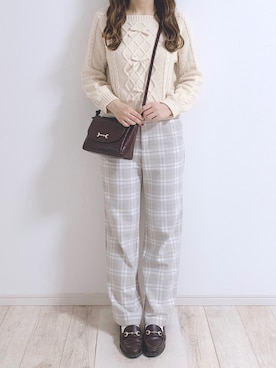 𝕐𝕦𝕜𝕚◡̈*♡さん（レディース・160cm）の春コーディネート