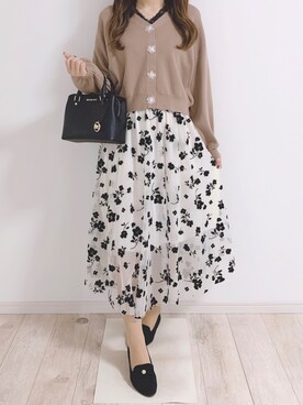 𝕐𝕦𝕜𝕚◡̈*♡さん(レディース・160cm)の春コーディネート