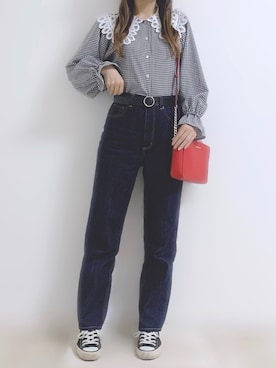 𝕐𝕦𝕜𝕚◡̈*♡さん（レディース・160cm）の春コーディネート