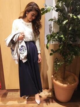 chiakiさん（レディース・157cm）の冬コーディネート