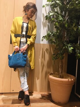 chiakiさん（レディース・157cm）の春コーディネート