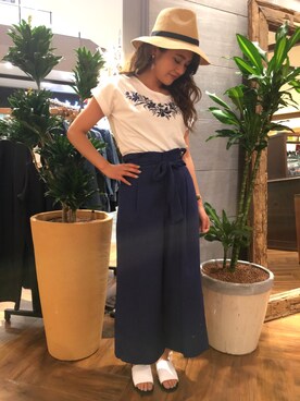 chiakiさん（レディース・157cm）の夏コーディネート