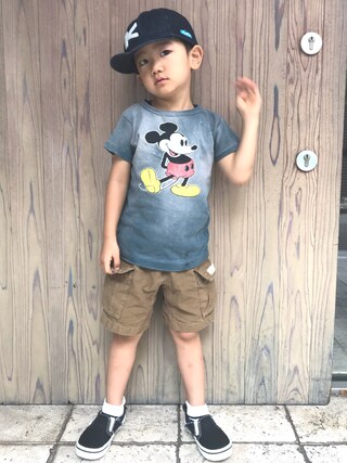 デニムダンガリーmickey Tシャツ　110㎝ デニムダンガリーmickey Tシャツ 110㎝ DENIM DUNGAREE（デニム