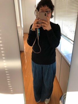 たかはしちかさん（レディース・155cm）の冬コーディネート