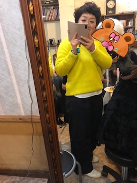 たかはしちかさん（レディース・155cm）の冬コーディネート