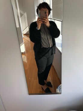 たかはしちかさん（レディース・155cm）の冬コーディネート