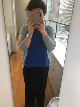 「トレーニング」｜「アイテム（アナログ腕時計）」を使った、たかはしちかさん（レディース・155cm）の春コーディネート