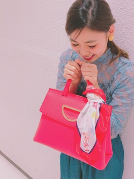 「Samantha Thavasa（サマンサタバサ）のアイテム（その他）」を使った、mnyyyssdさん（レディース・165cm）の春コーディネート