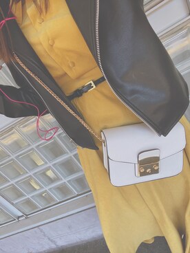 「ANDGEEBEE（アンジービー）のアイテム（ワンピース/ドレス）」を使った、S❤︎さん（レディース・162cm）の春コーディネート