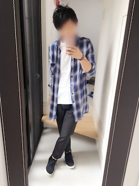 kazさん（メンズ・170cm）の夏コーディネート