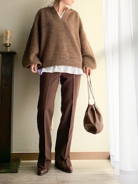 yukayukaさん（レディース・148cm）の冬コーディネート