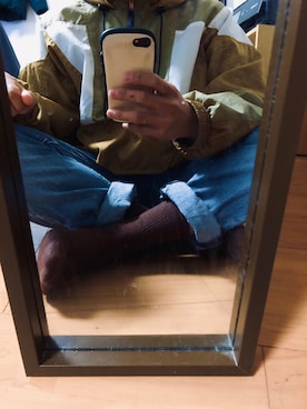 「BEAUTY&YOUTH UNITED ARROWS（ビューティーアンドユースユナイテッドアローズ）のアイテム（ナイロンジャケット）」を使った、あさん（メンズ・160cm）の春コーディネート