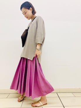 amagami80147さん（レディース・163cm）の夏コーディネート