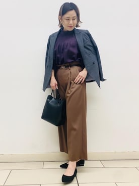 amagami80147さん（レディース・163cm）の秋コーディネート