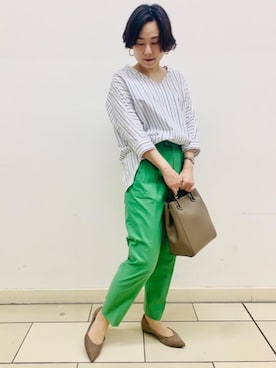 amagami80147さん（レディース・163cm）の春コーディネート