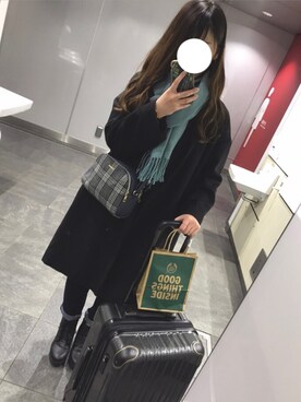 「大学生コーデ」｜「アイテム（チェスターコート）」を使った、ぽんさん（レディース・157cm）の夏コーディネート