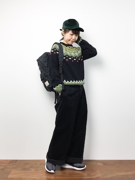 konabeさん(レディース・153cm)の冬コーディネート