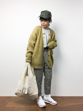 konabeさん(レディース・153cm)の冬コーディネート