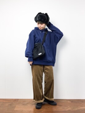konabeさん（レディース・153cm）の冬コーディネート