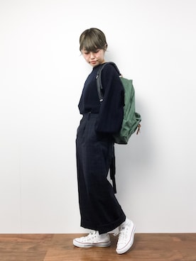 「merrier BEAMS（メリアビームス）のアイテム」を使った、konabeさん（レディース・153cm）の冬コーディネート