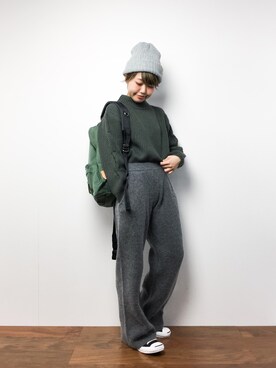 「merrier BEAMS（メリアビームス）のアイテム」を使った、konabeさん（レディース・153cm）の冬コーディネート