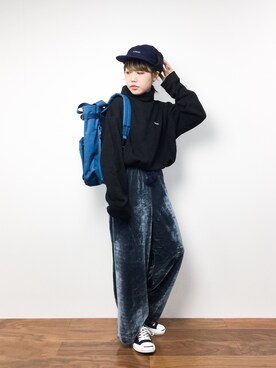 「5441 by sunduck（ゴーヨンヨンイチバイサンダック）のアイテム」を使った、konabeさん（レディース・153cm）の冬コーディネート