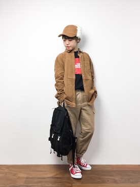 konabeさん(レディース・153cm)の冬コーディネート