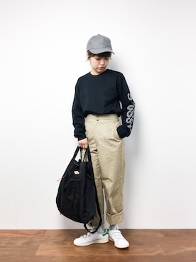 konabeさん（レディース・153cm）の冬コーディネート