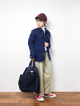 konabeさん（レディース・153cm）の冬コーディネート