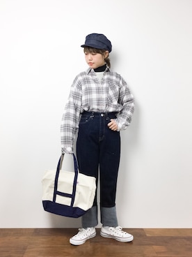 konabeさん(レディース・153cm)の冬コーディネート