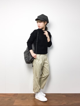 konabeさん（レディース・153cm）の冬コーディネート