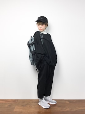 konabeさん（レディース・153cm）の冬コーディネート