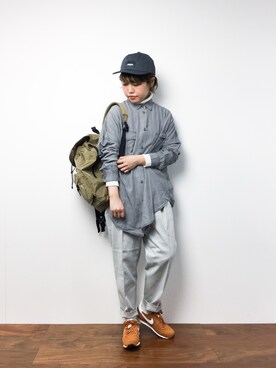 konabeさん（レディース・153cm）の冬コーディネート