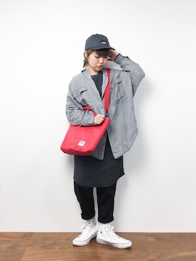 「5441 by sunduck（ゴーヨンヨンイチバイサンダック）のアイテム」を使った、konabeさん（レディース・153cm）の冬コーディネート