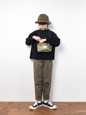 konabeさん(レディース・153cm)の冬コーディネート