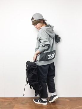 konabeさん(レディース・153cm)の冬コーディネート
