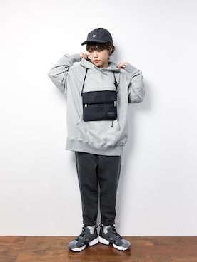 konabeさん（レディース・153cm）の冬コーディネート