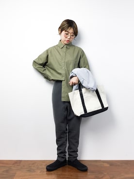 konabeさん（レディース・153cm）の冬コーディネート