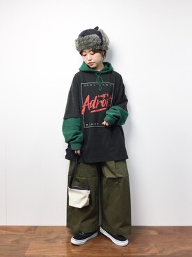 konabeさん(レディース・153cm)の冬コーディネート
