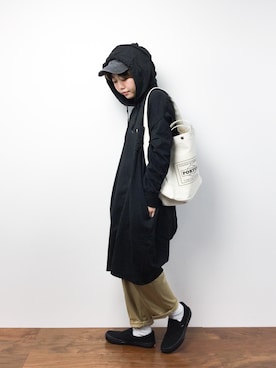 konabeさん（レディース・153cm）の冬コーディネート