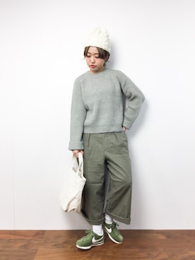 konabeさん(レディース・153cm)の冬コーディネート
