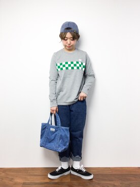 konabeさん（レディース・153cm）の冬コーディネート